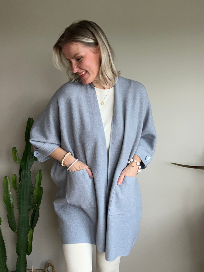Simona cardigan, grey