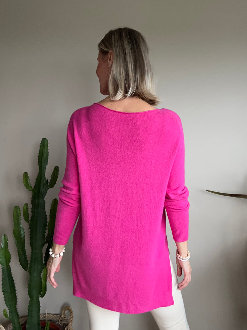 Maria -neule, fuksia