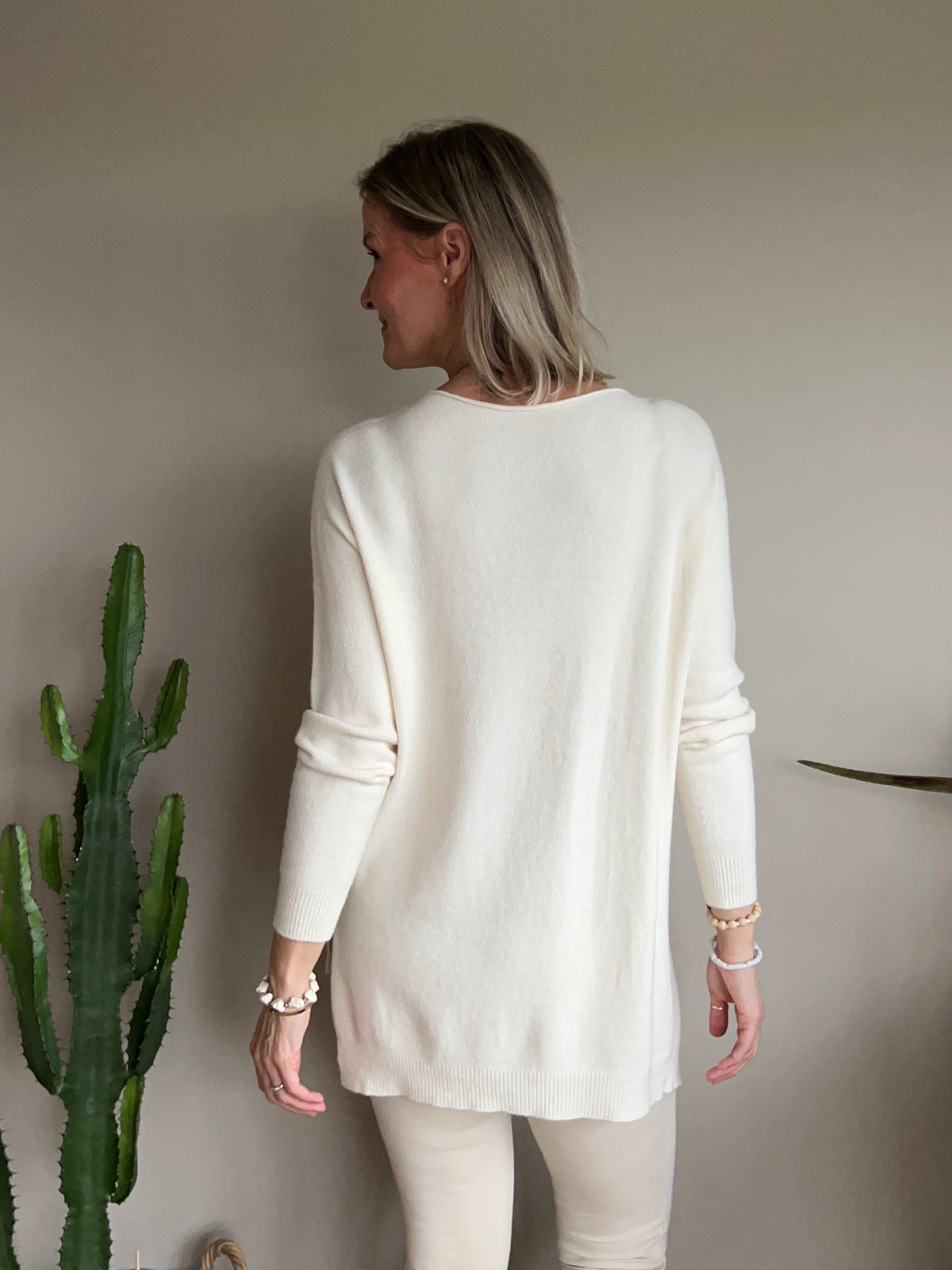 Maria sweater, off-white