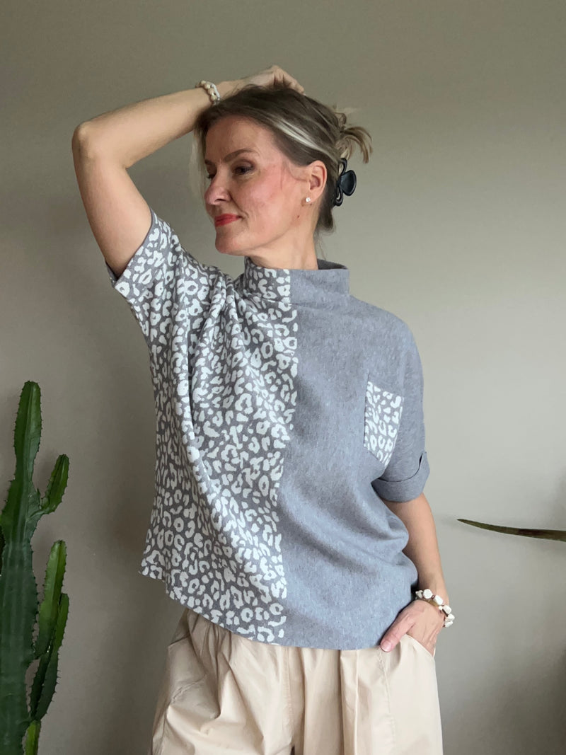 Bruna -neule, harmaa