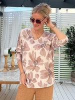 Cameo sweater, taupe/beige