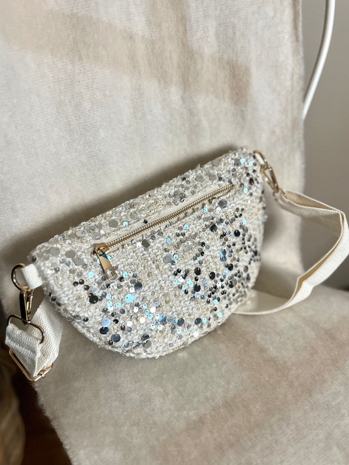 Rosa bag, light beige