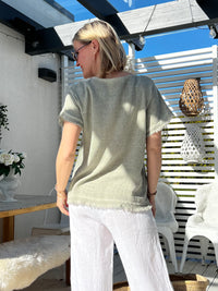 Bellissa -paita, vaalean vihreä