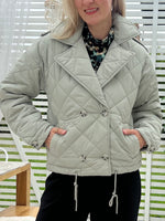 Novi jacket, gray mist