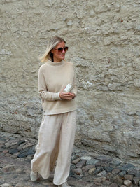 Amalia sweater, latte 