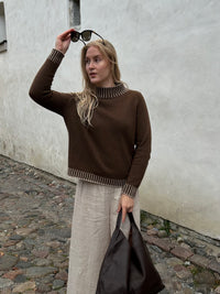Amalia sweater, brown sugar
