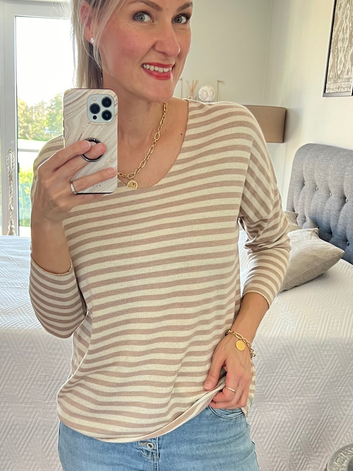 Idaho sweater, beige / natural