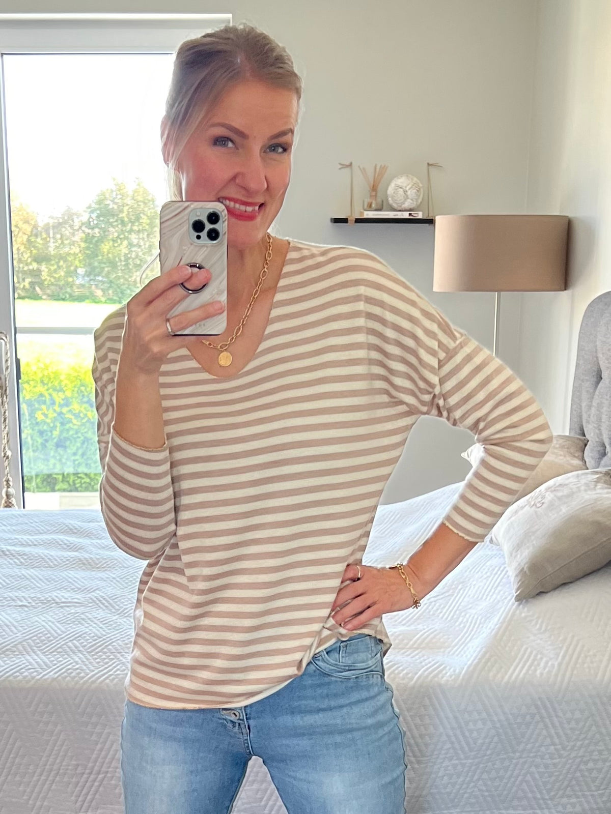 Idaho sweater, beige / natural