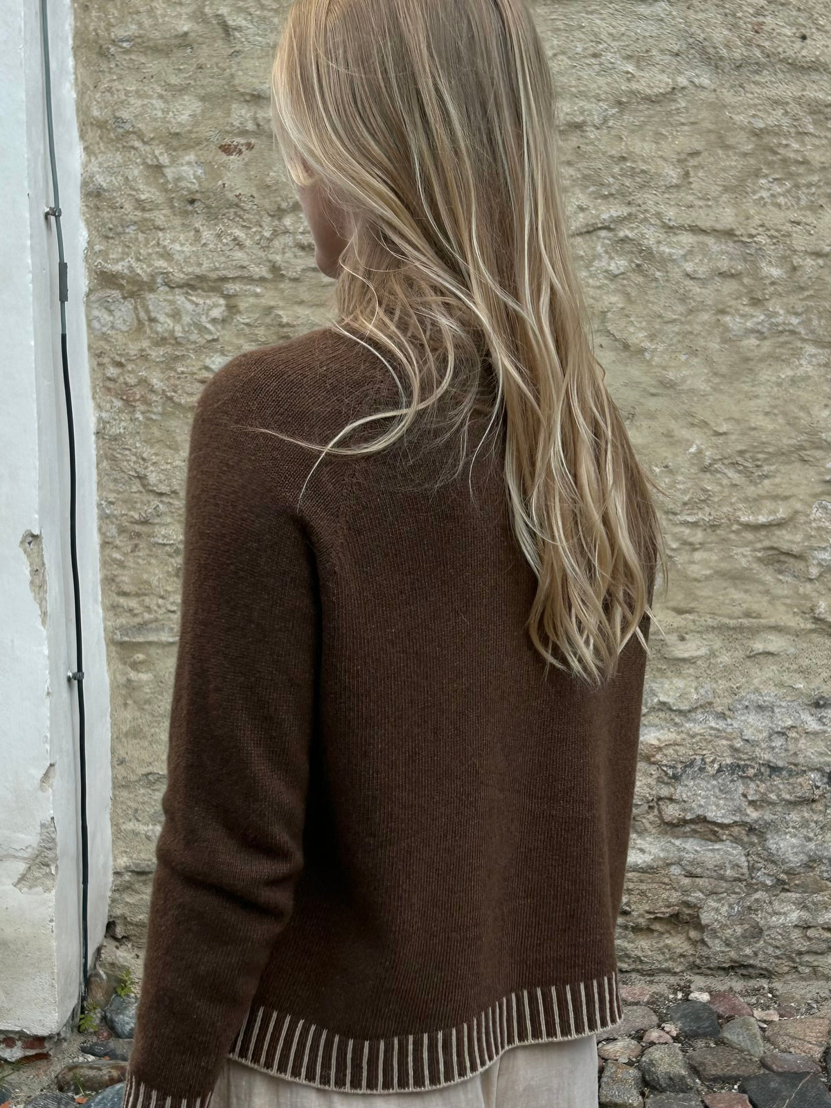 Amalia sweater, brown sugar