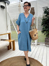 Lucetta dress, jeans
