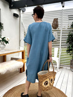 Lucetta dress, jeans