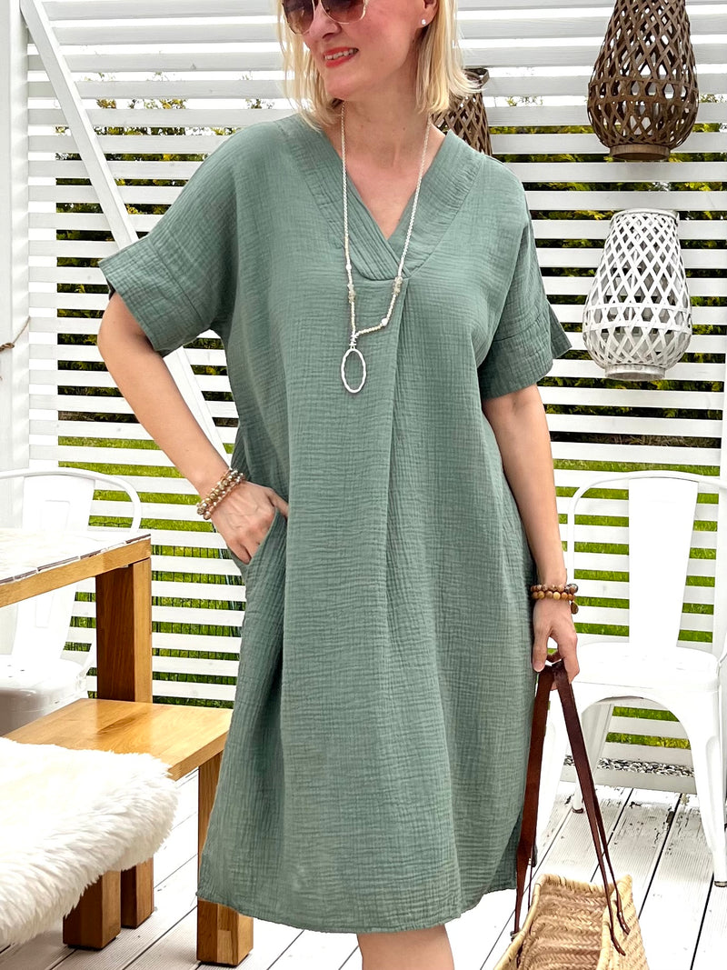 Lucetta dress, green