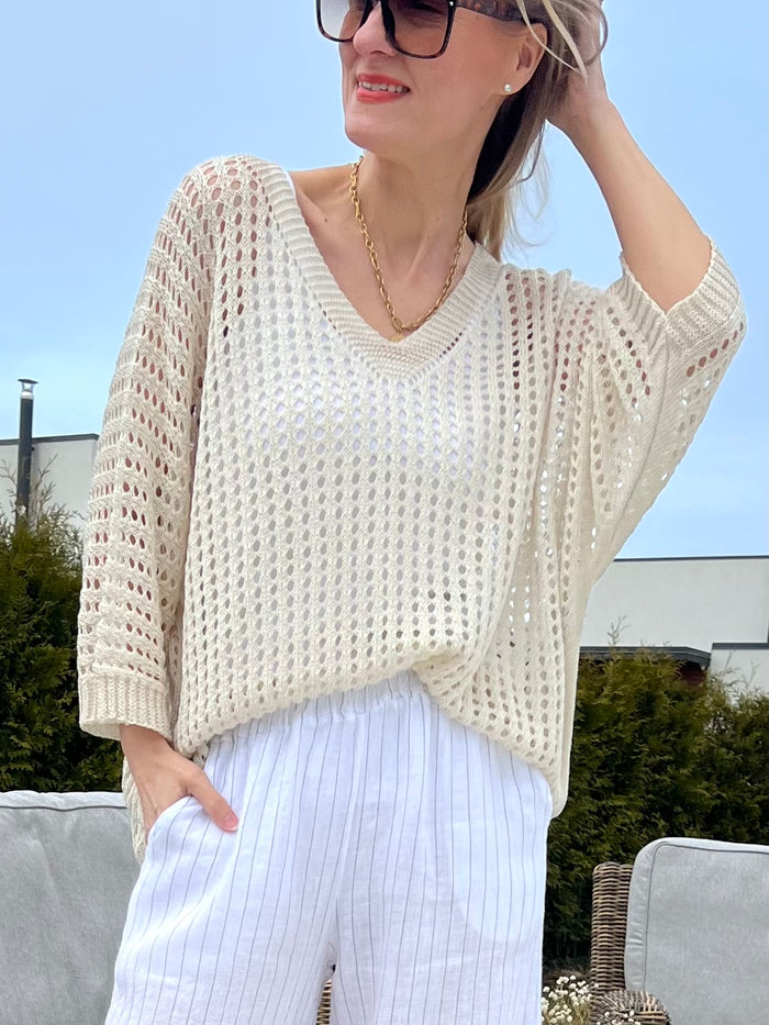 Nikki sweater, beige