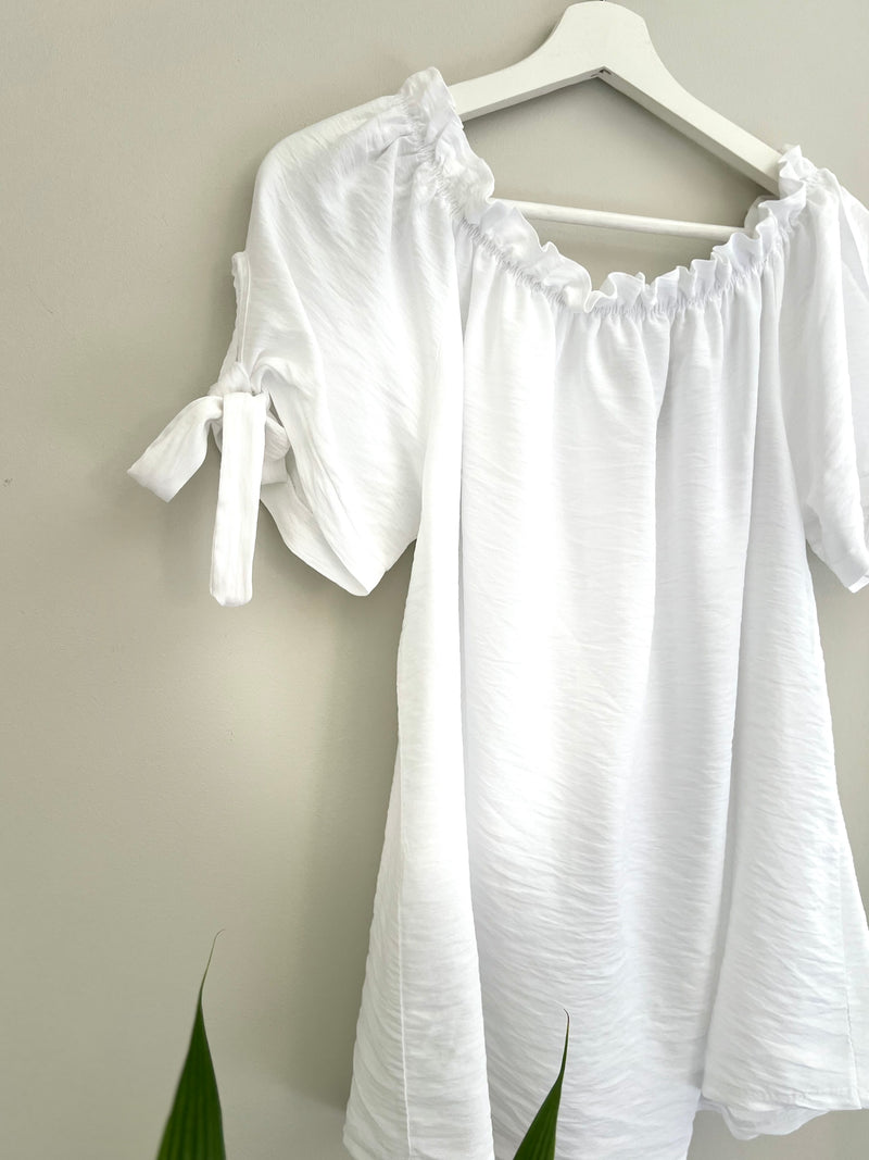Mykonos blouse, white