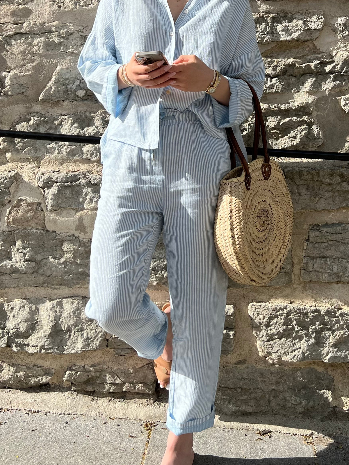 Elaine pants, light blue