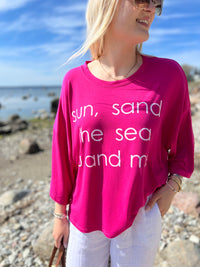 Sun & Sea -pusero, pinkki