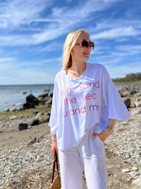 Sun & Sea -pusero, valkoinen