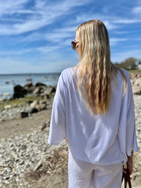 Sun & Sea -pusero, valkoinen