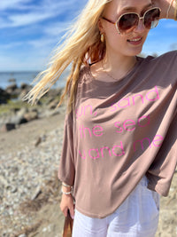 Sun & Sea -pusero, taupe