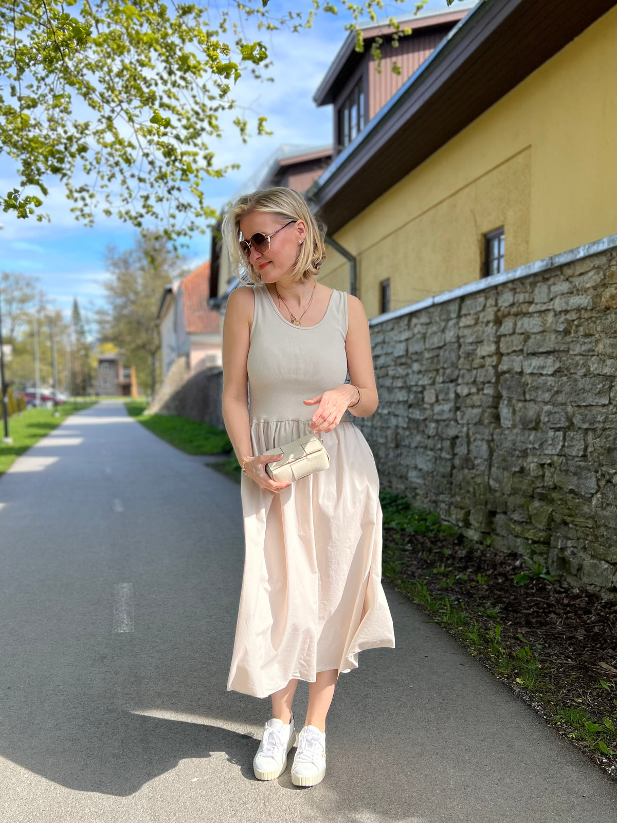 Letizia -puuvillamekko, kitti