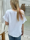 Carrie shirt, white