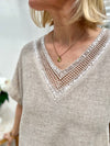 Carrie shirt, sand