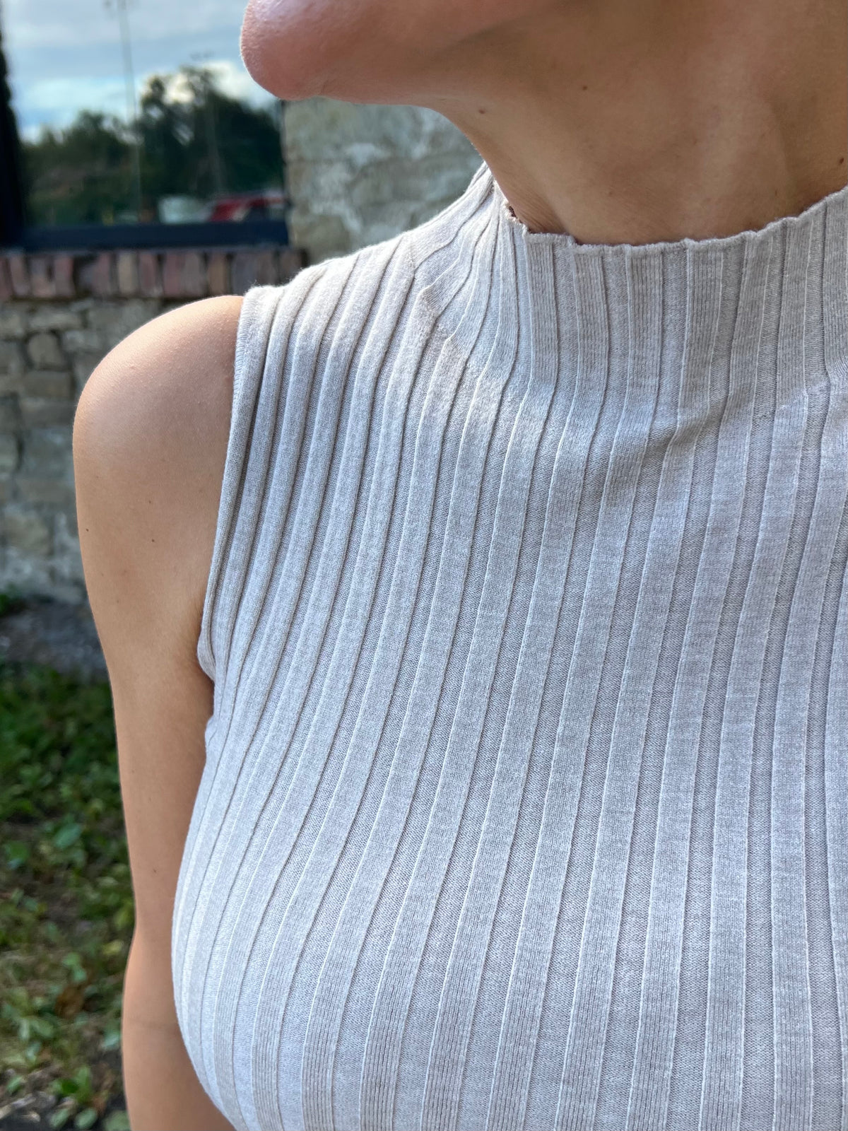 Athena -toppi, vaalea taupe