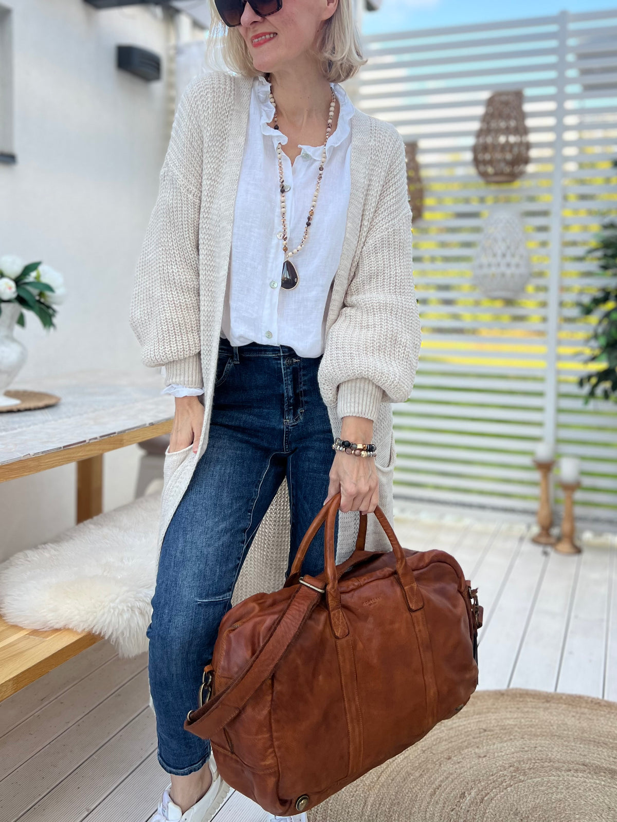 Ashland Urban travel bag, cognac