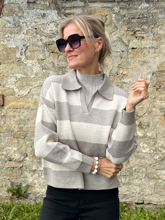 Brandi -neule, taupe/beige