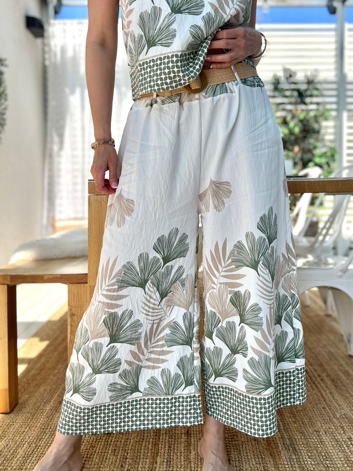 Palma Beach -housut, vihreä