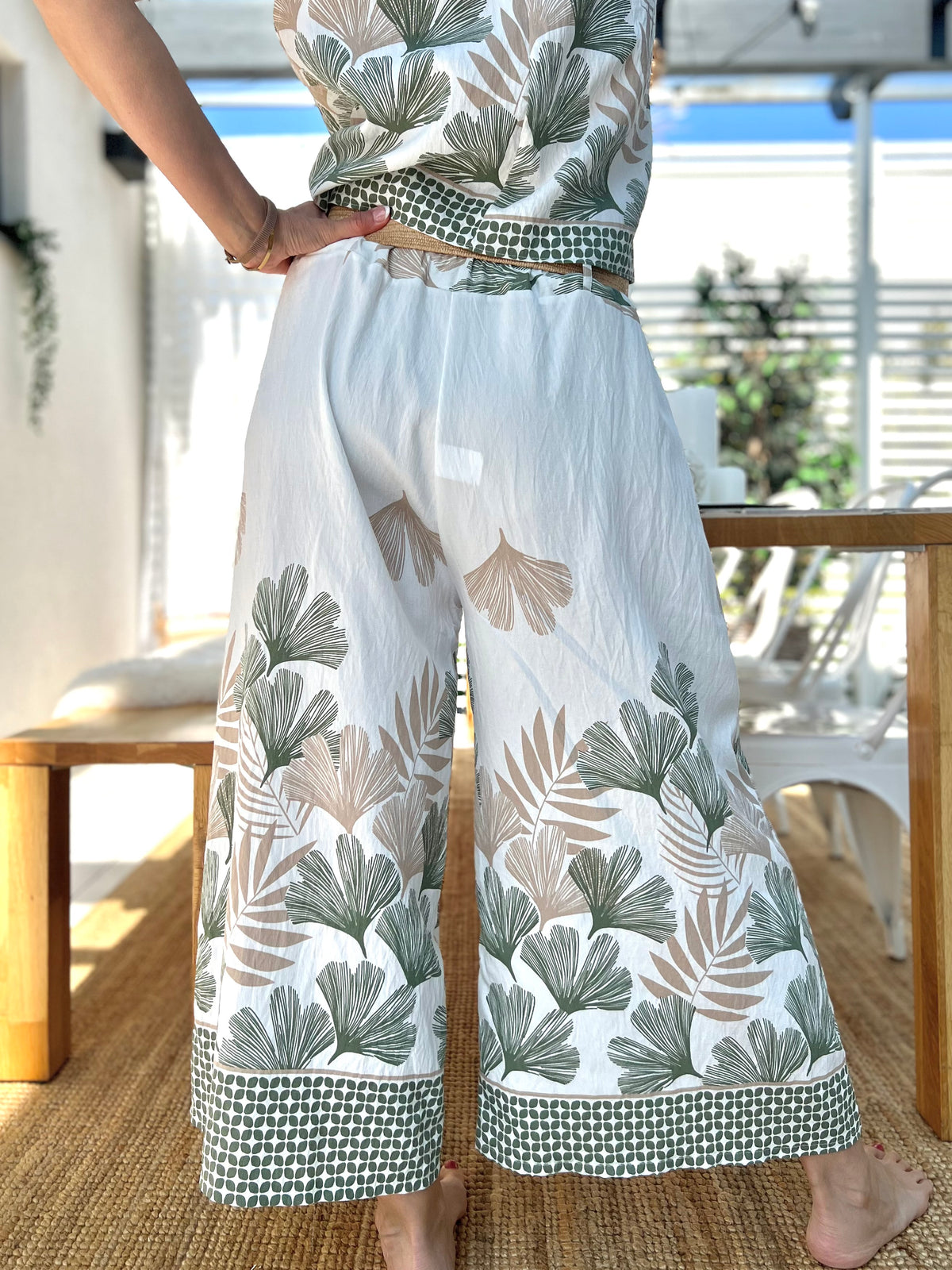 Palma Beach -housut, vihreä