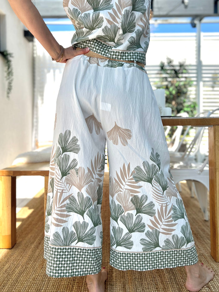 Palma Beach -housut, vihreä