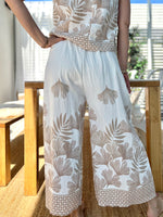Palma Beach pants, beige