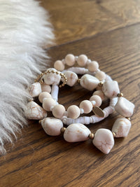 Celia bracelet, ivory