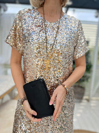 Cannes tunic / dress, champagne