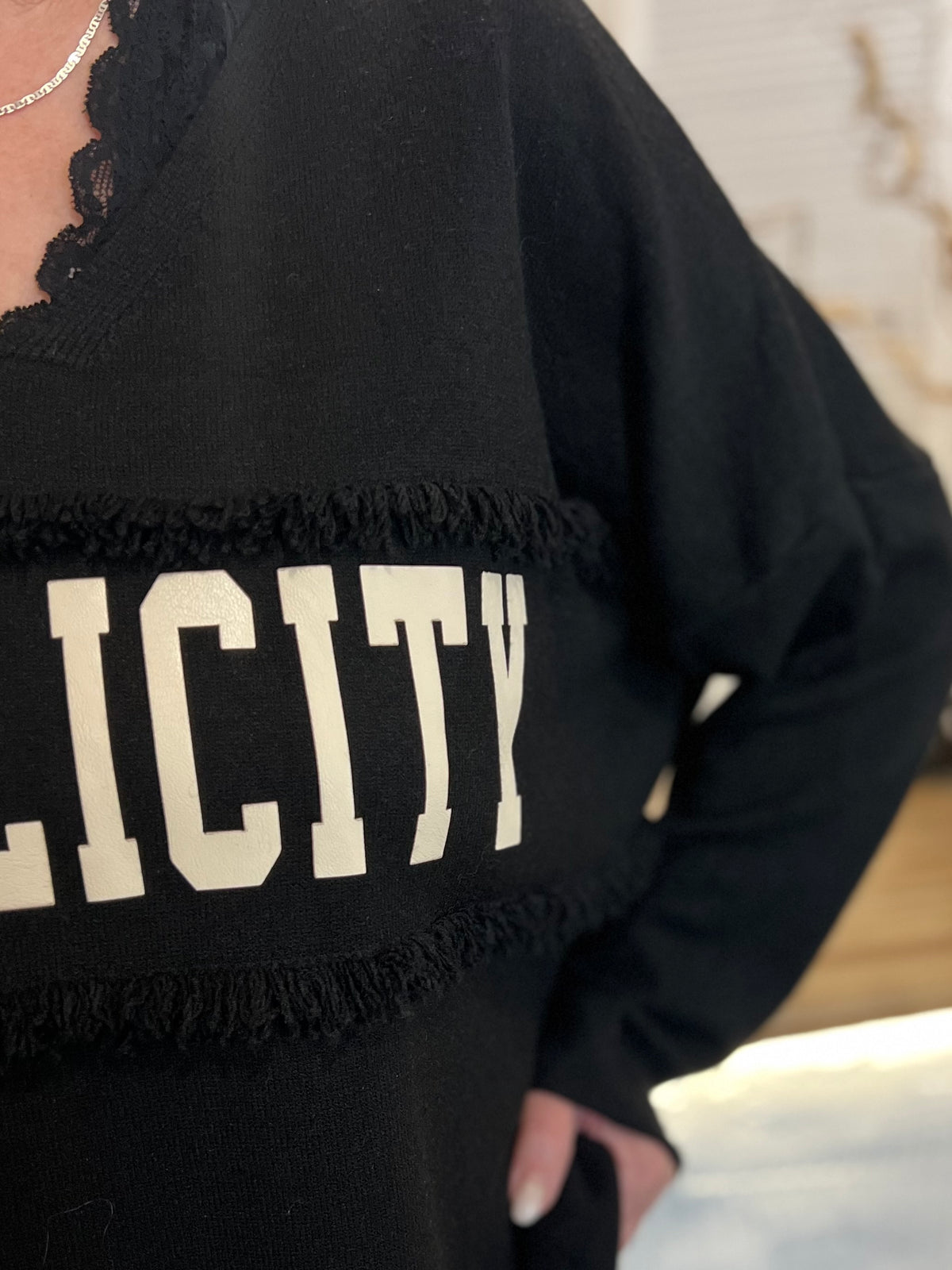 Simplicity sweater, black