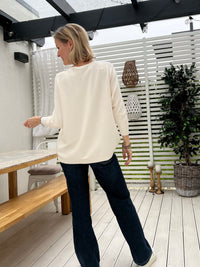 Blanca sweater, vanilla