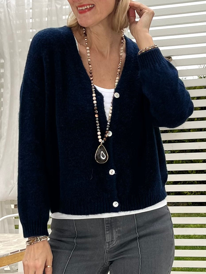 Renata cardigan, navy