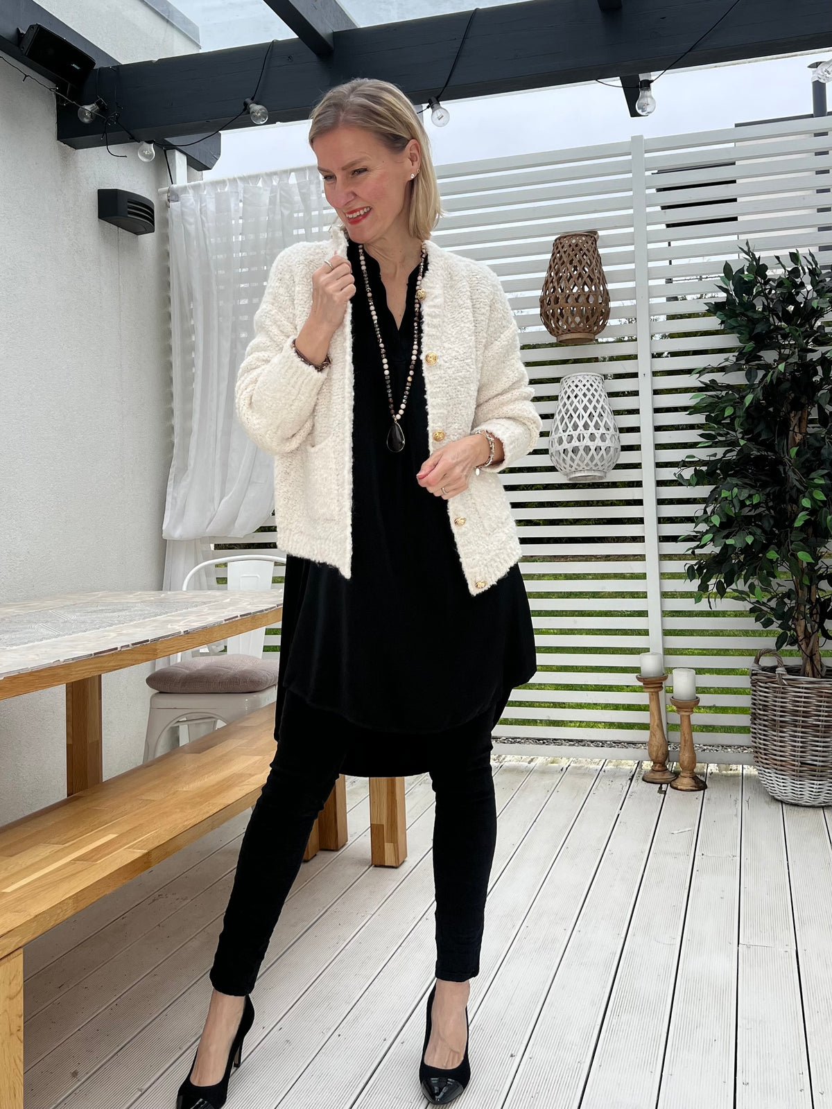 Garda tunic/dress, black