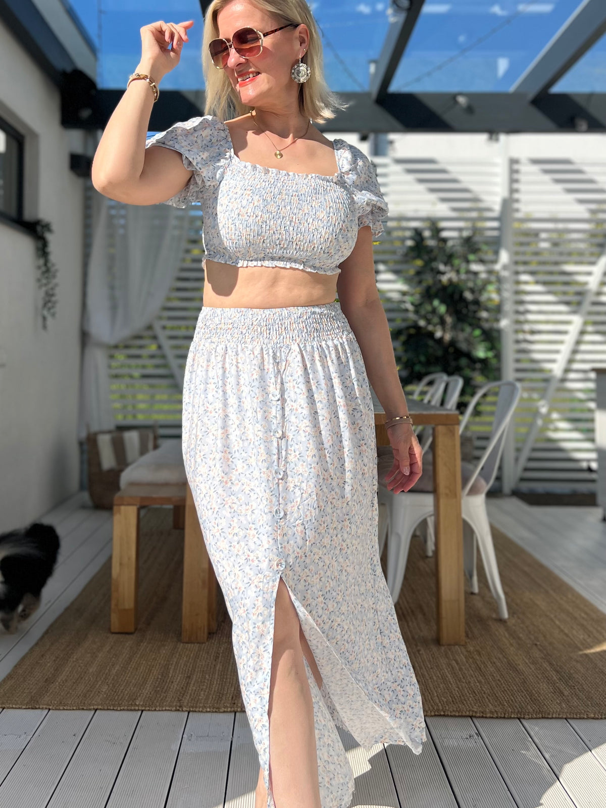 Pretty set, light blue