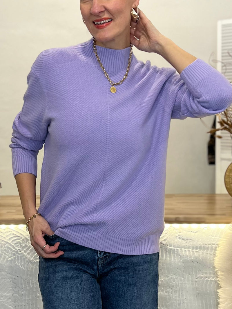 Serena sweater, lilac