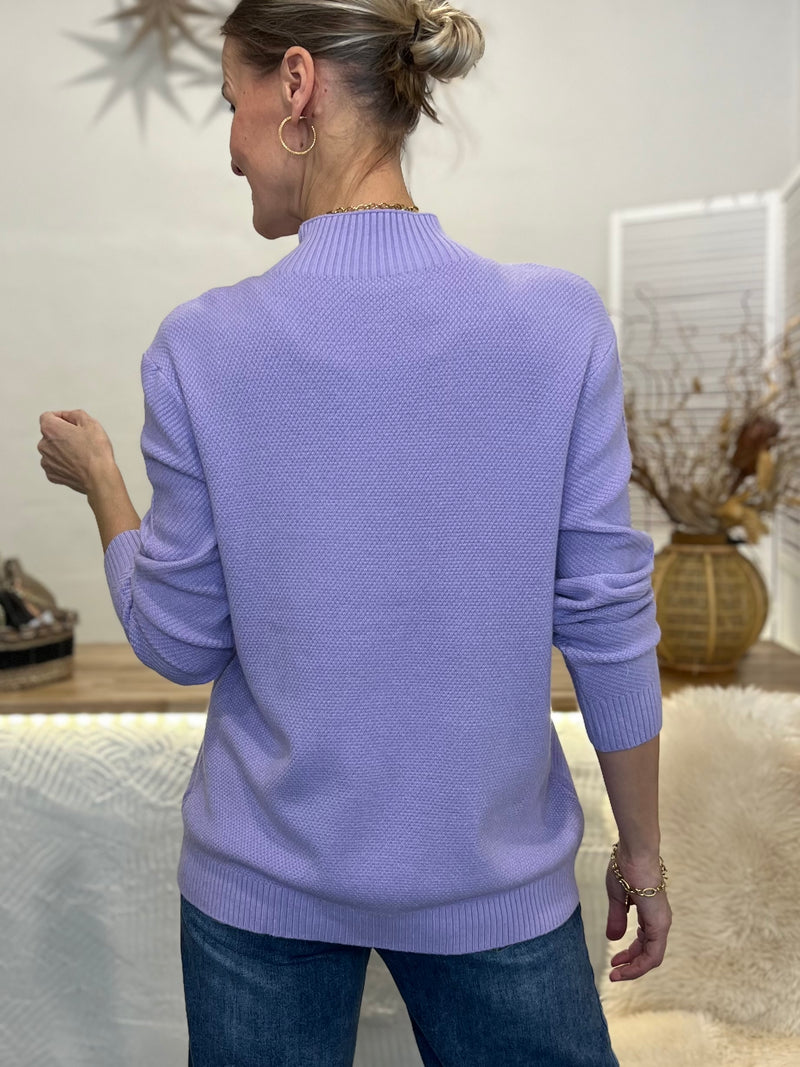Serena sweater, lilac