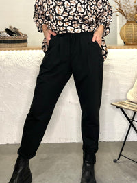 Atlanta -housut, musta