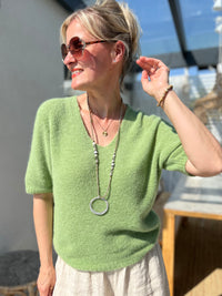 Aida -neule, vihreä