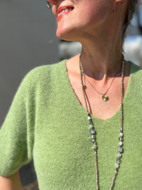 Aida -neule, vihreä