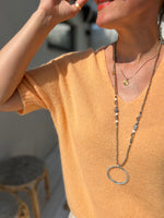 Aida -neule, peach