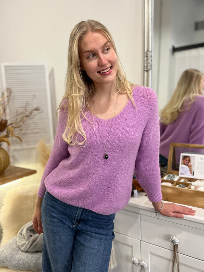 Bianca sweater, lilac