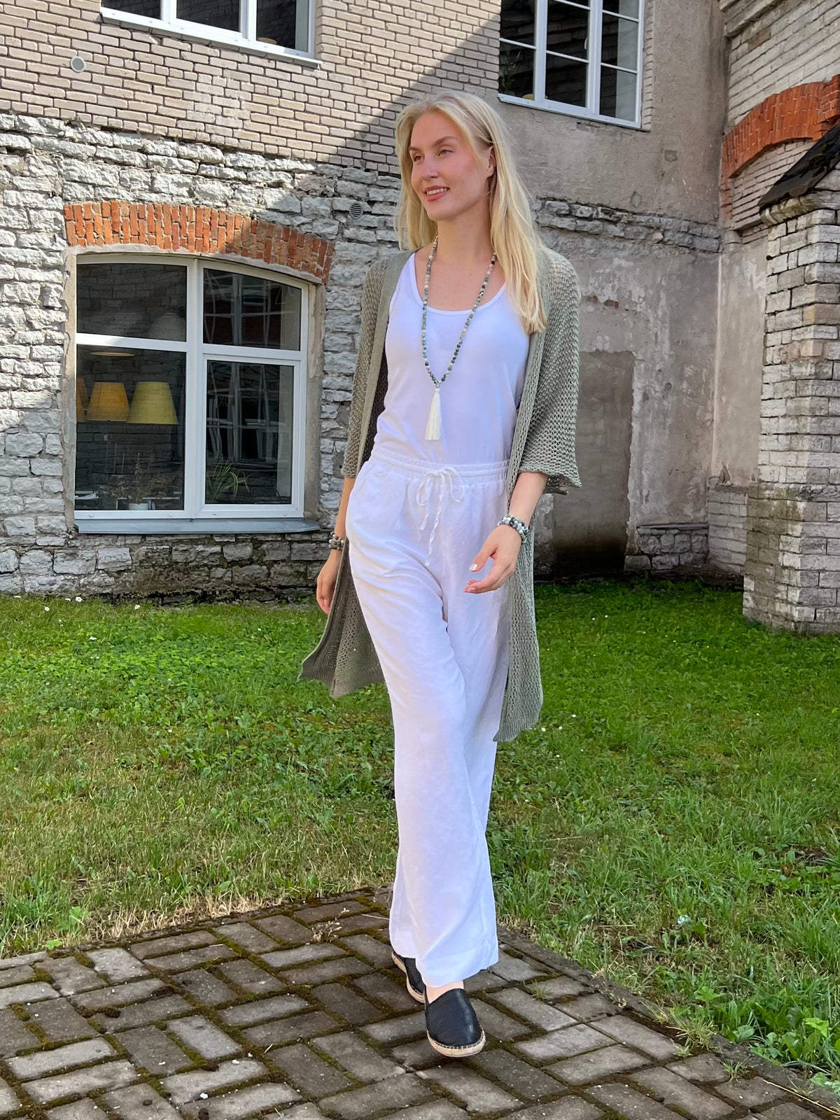 Verona cardigan, green