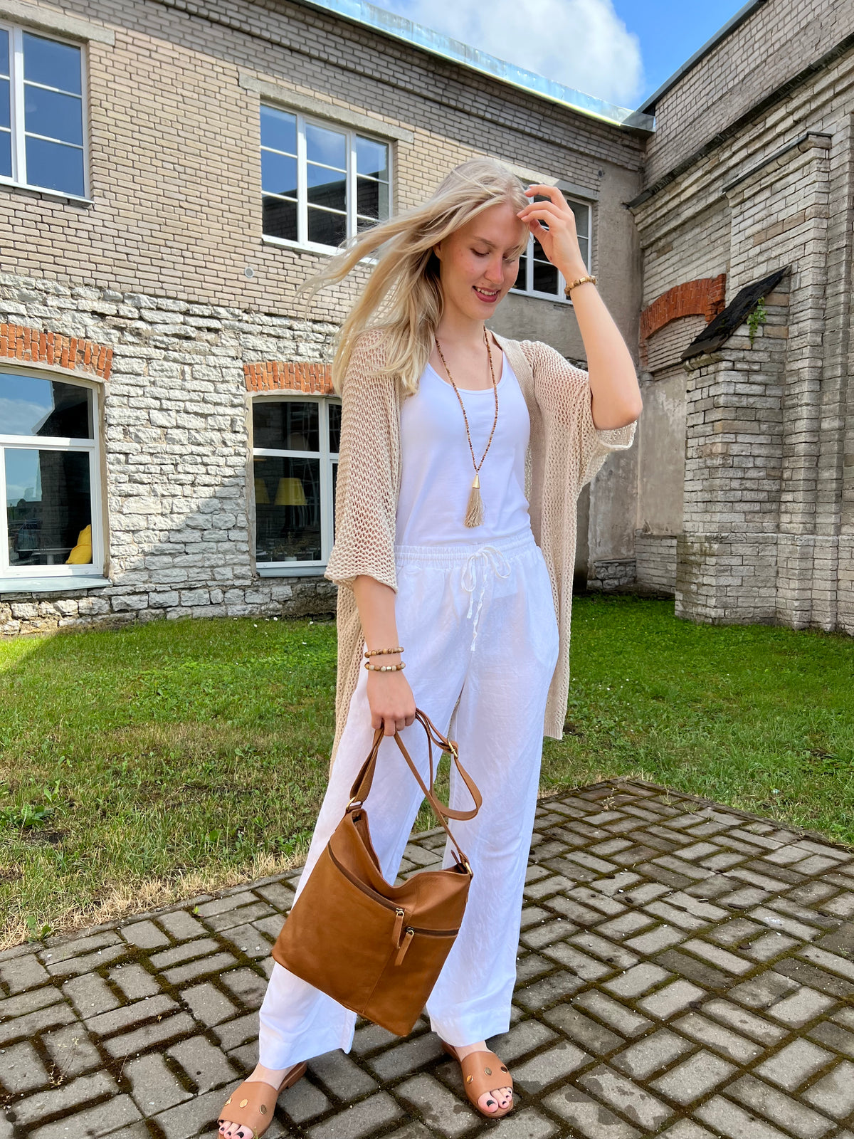 Verona cardigan, beige