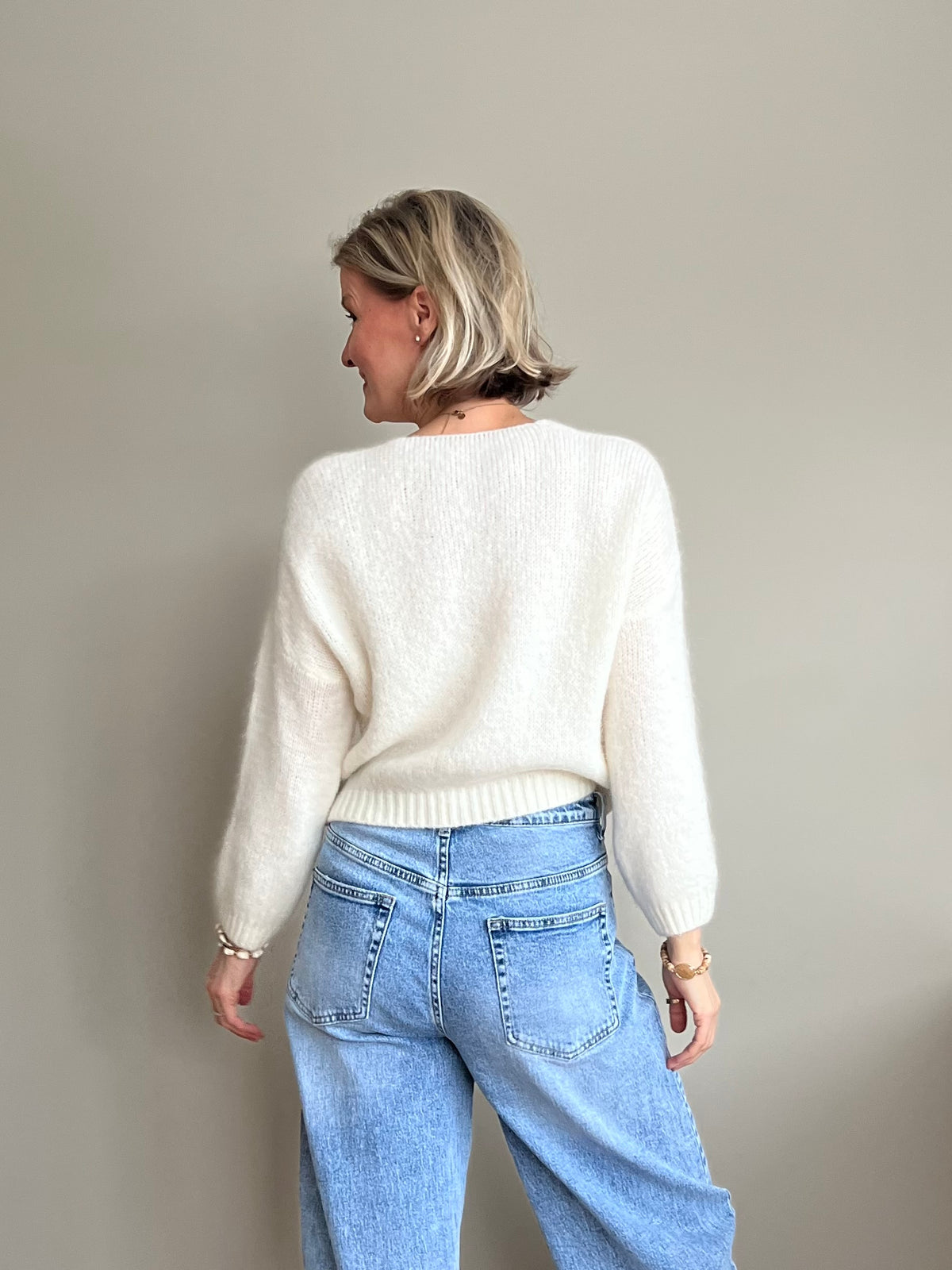 Flavia cardigan, off-white